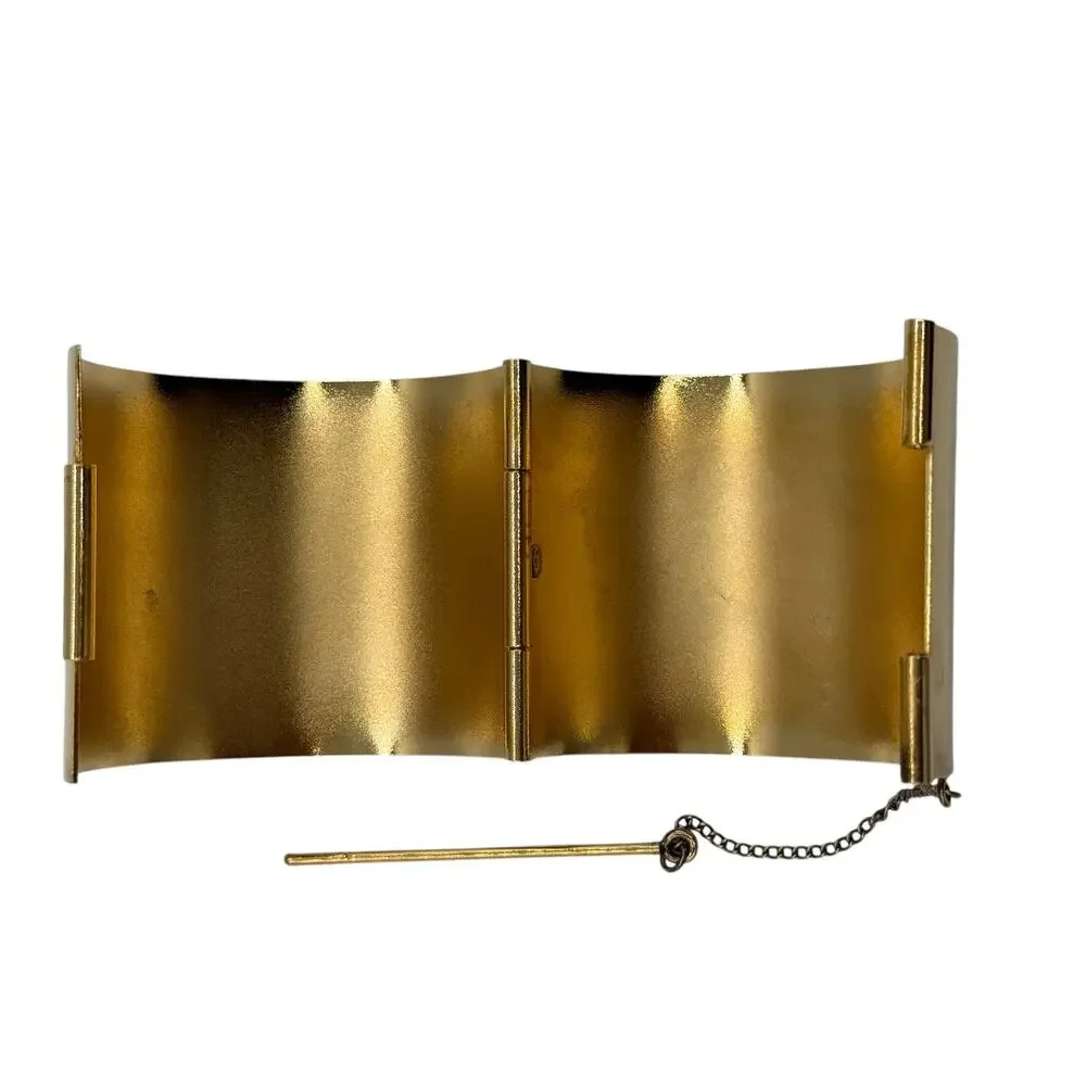 Chanel Snowflake Autumn 2001 Cuff Bangle Bracelet #1
